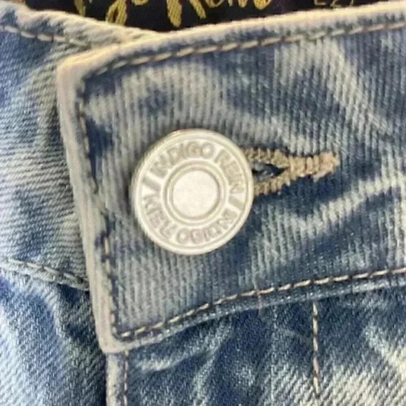 Indigo Rein Junior's Ankle Super High Rise Narrow Leg Above Ankle Jeans Size 15 - Picture 6 of 11